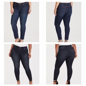 Torrid jeans and jeggings 2 pairs total.  Size 26S